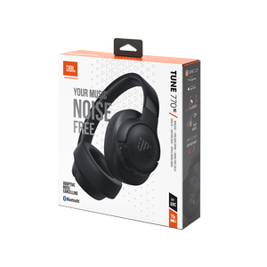 JBL Tune 770NC - Black - Adaptive Noise Cancelling Wireless Over-Ear Headphones - Detailshot 10